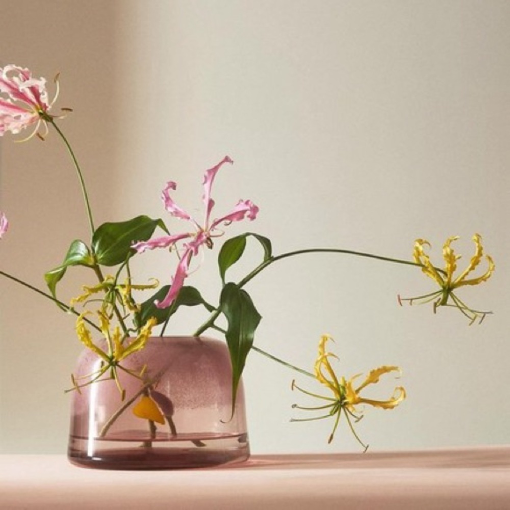 ANTHROPOLOGIE Lullia Vase Pink Medium